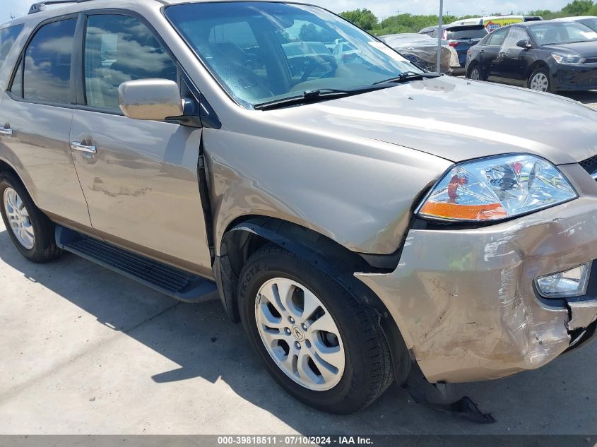 2003 Acura Mdx VIN: 2HNYD18903H532133 Lot: 39818511