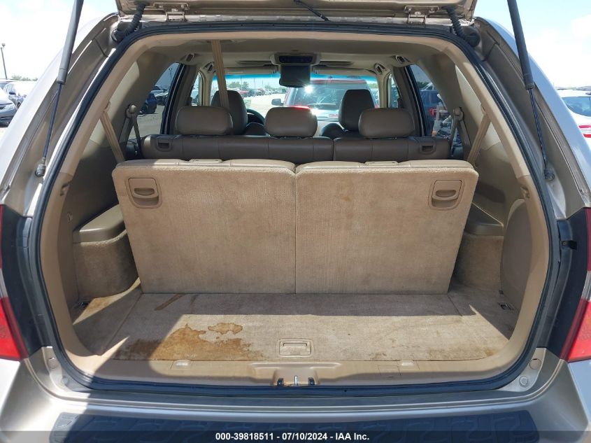 2003 Acura Mdx VIN: 2HNYD18903H532133 Lot: 39818511