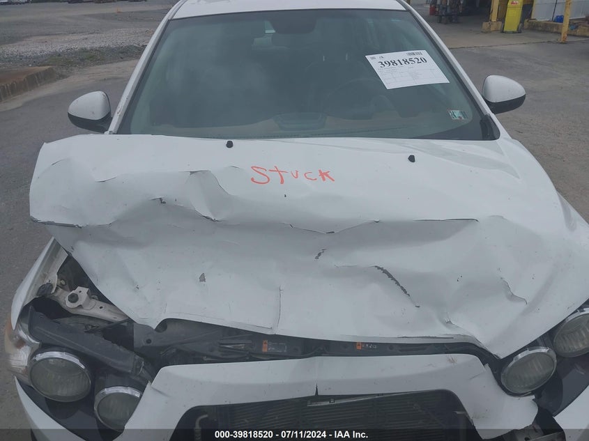 2013 Chevrolet Sonic Ltz Auto VIN: 1G1JE5SG0D4112611 Lot: 39818520