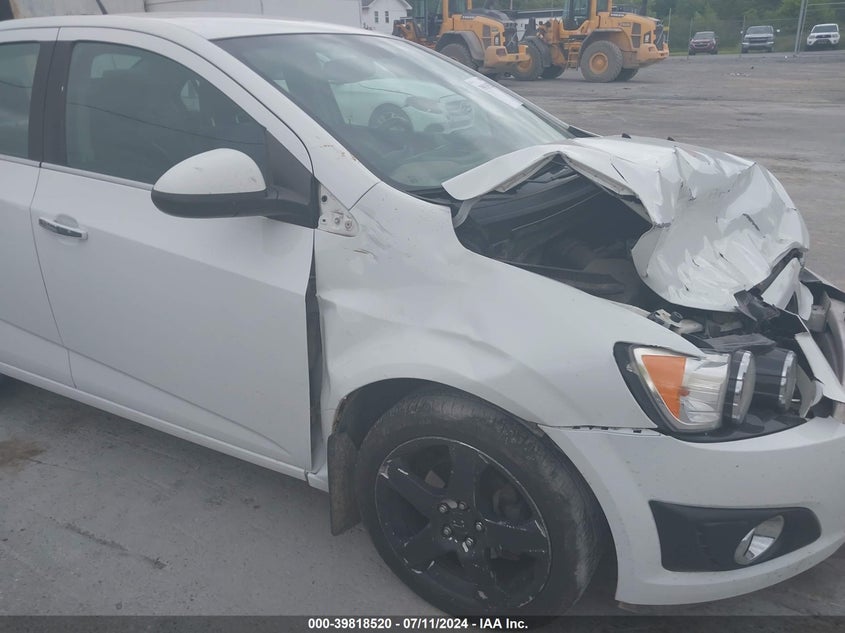 2013 Chevrolet Sonic Ltz Auto VIN: 1G1JE5SG0D4112611 Lot: 39818520