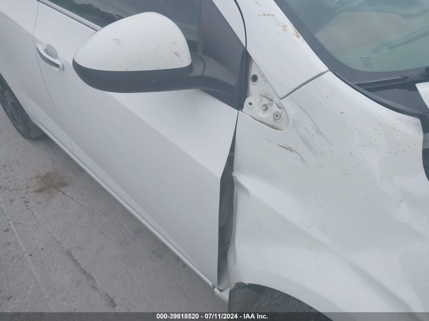 2013 Chevrolet Sonic Ltz Auto VIN: 1G1JE5SG0D4112611 Lot: 39818520