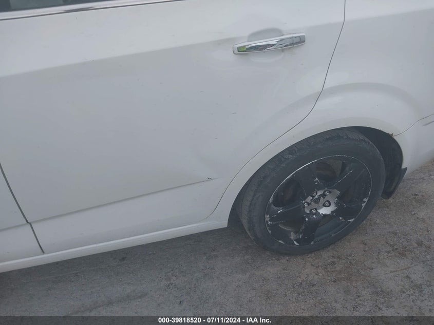 2013 Chevrolet Sonic Ltz Auto VIN: 1G1JE5SG0D4112611 Lot: 39818520