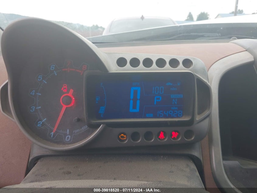 2013 Chevrolet Sonic Ltz Auto VIN: 1G1JE5SG0D4112611 Lot: 39818520