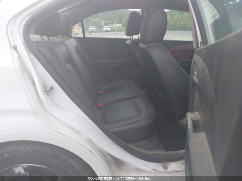 2013 Chevrolet Sonic Ltz Auto VIN: 1G1JE5SG0D4112611 Lot: 39818520