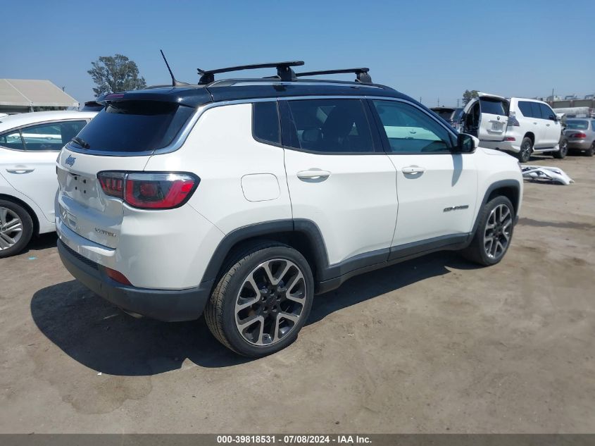 2018 Jeep Compass Limited Fwd VIN: 3C4NJCCB9JT248124 Lot: 39818531