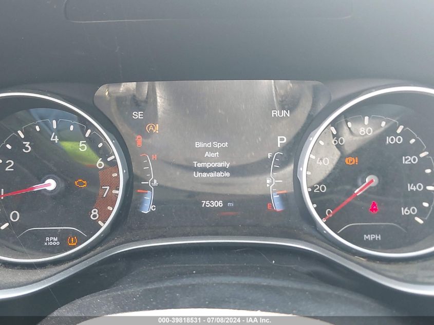 2018 Jeep Compass Limited Fwd VIN: 3C4NJCCB9JT248124 Lot: 39818531