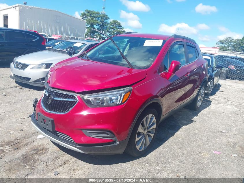 KL4CJASB2HB186343 2017 BUICK ENCORE - Image 2