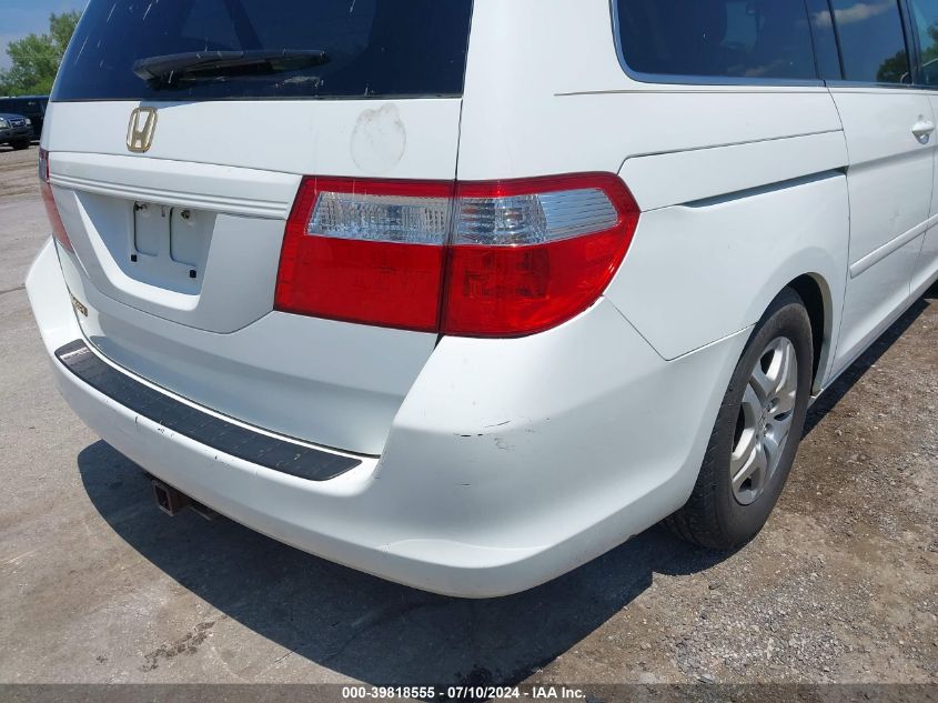 2007 Honda Odyssey Ex-L VIN: 5FNRL38717B454397 Lot: 39818555