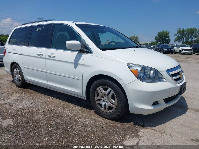 2007 Honda Odyssey Ex-L VIN: 5FNRL38717B454397 Lot: 39818555