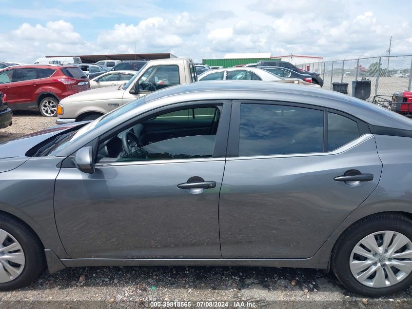 2024 Nissan Sentra S Xtronic Cvt VIN: 3N1AB8BV6RY312741 Lot: 39818565