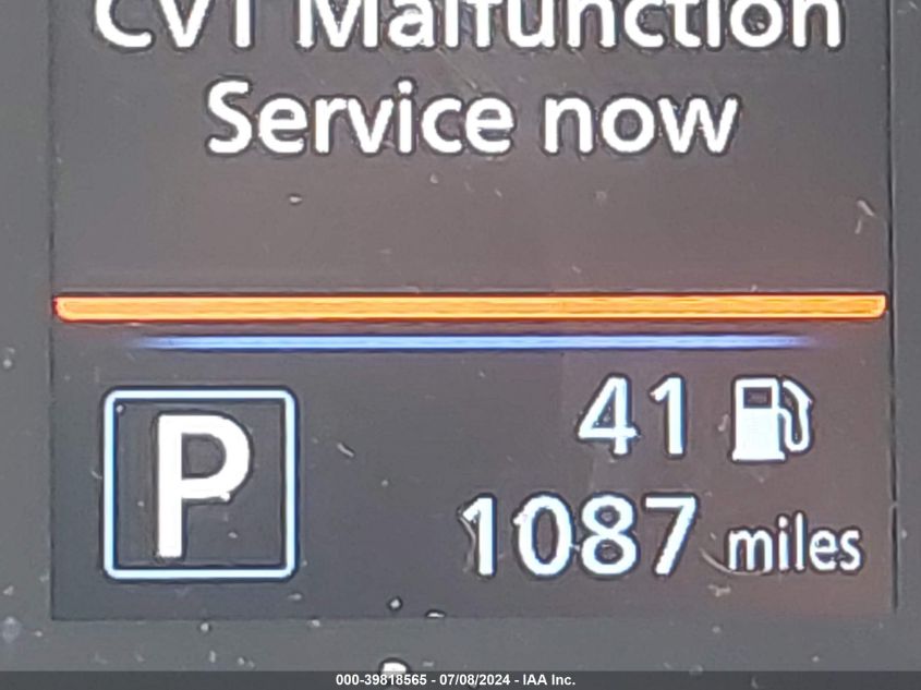 2024 Nissan Sentra S Xtronic Cvt VIN: 3N1AB8BV6RY312741 Lot: 39818565