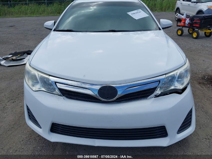 2012 Toyota Camry Le VIN: 4T1BF1FK0CU633581 Lot: 39818567