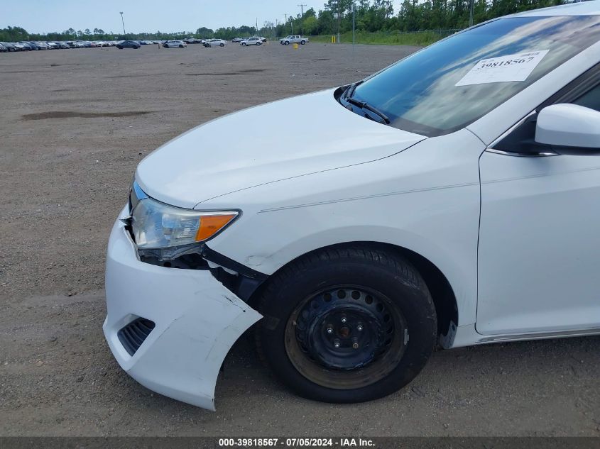 2012 Toyota Camry Le VIN: 4T1BF1FK0CU633581 Lot: 39818567