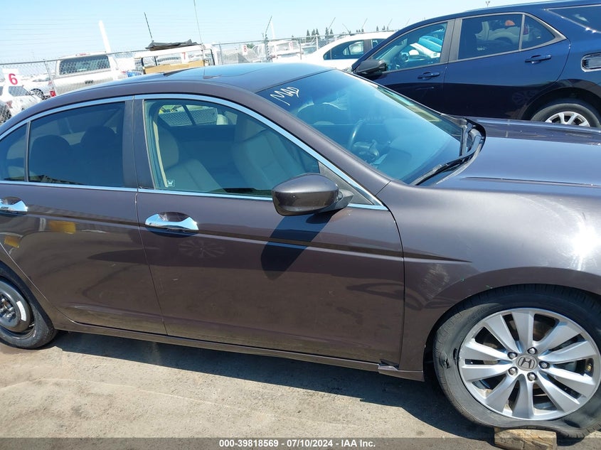 2011 Honda Accord 3.5 Ex-L VIN: 1HGCP3F80BA003857 Lot: 39818569