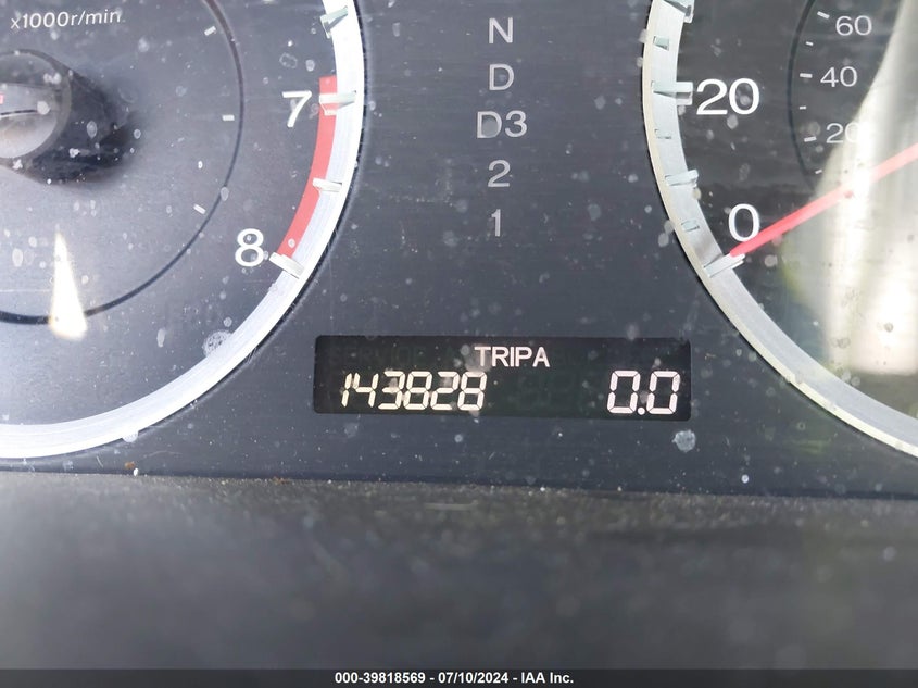 2011 Honda Accord 3.5 Ex-L VIN: 1HGCP3F80BA003857 Lot: 39818569