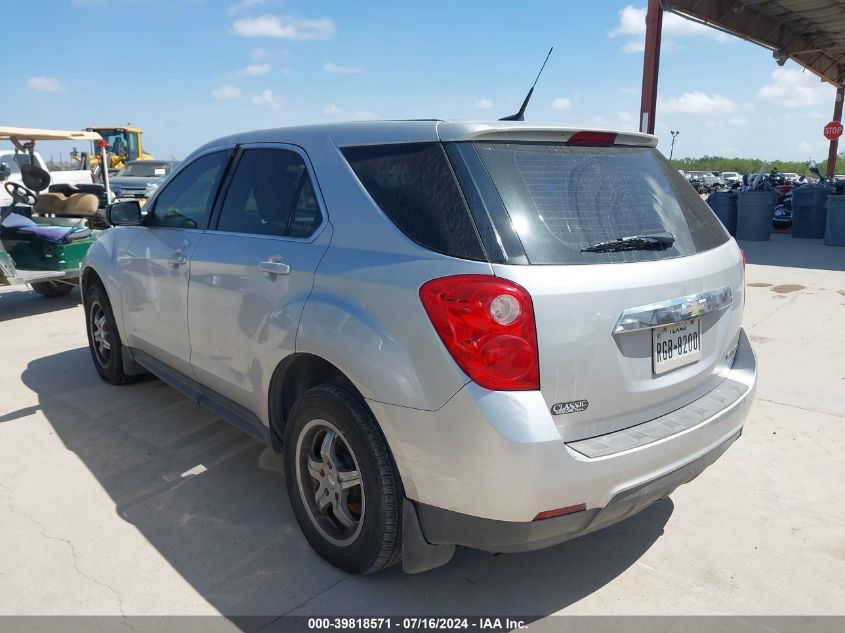 2013 Chevrolet Equinox Ls VIN: 2GNALBEK1D6128723 Lot: 39818571