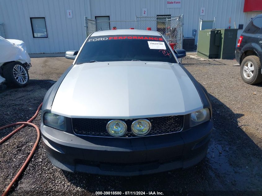 2007 Ford Mustang V6 Deluxe/V6 Premium VIN: 1ZVFT80N075343655 Lot: 39818580