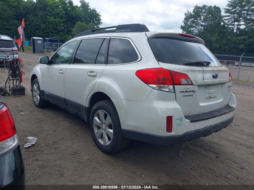 4S4BRBCC0C3237201 2012 Subaru Outback 2.5I Premium