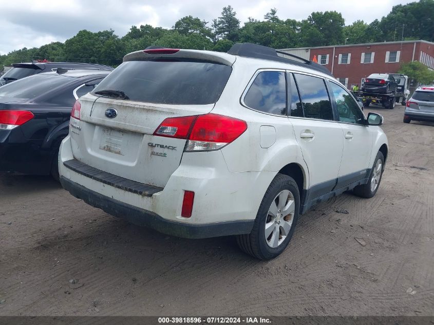 2012 Subaru Outback 2.5I Premium VIN: 4S4BRBCC0C3237201 Lot: 39818596