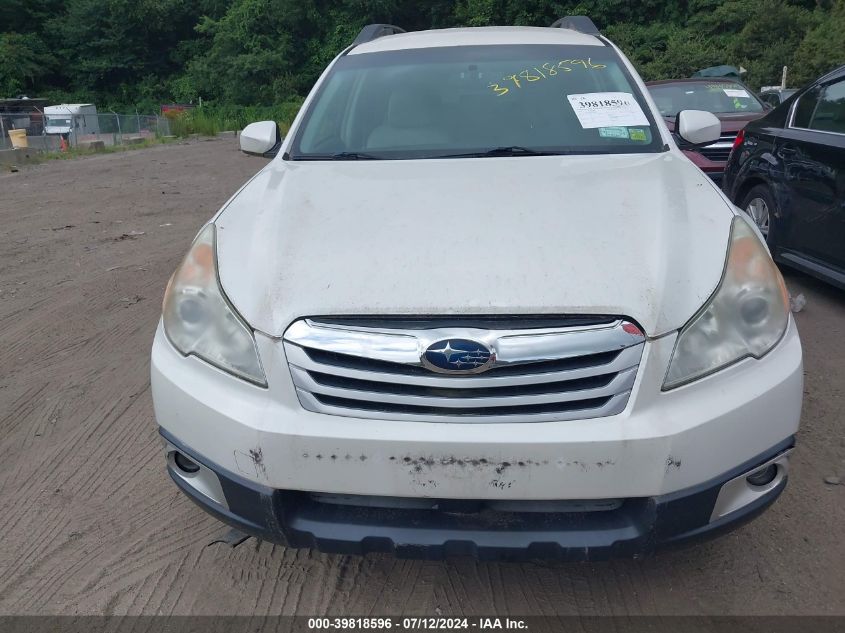 4S4BRBCC0C3237201 2012 Subaru Outback 2.5I Premium