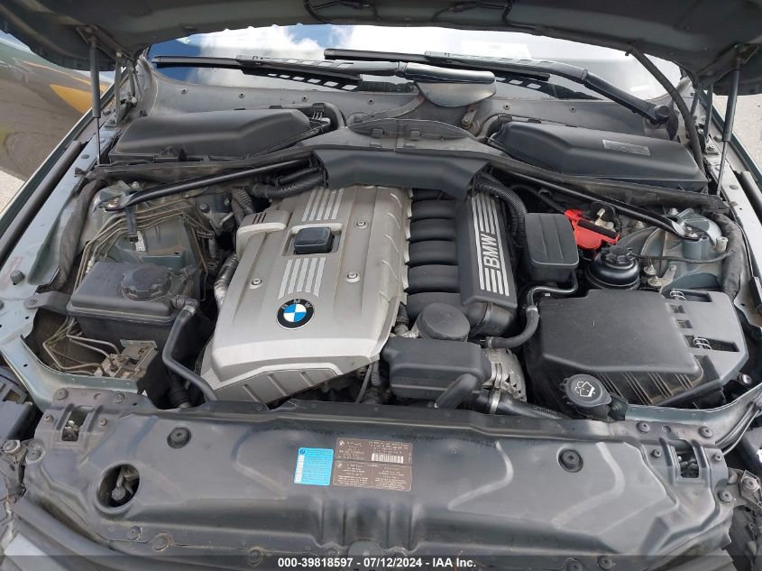 2006 BMW 530I VIN: WBANE73576CM43077 Lot: 39818597