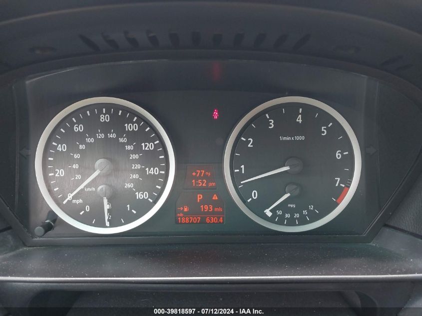 2006 BMW 530I VIN: WBANE73576CM43077 Lot: 39818597