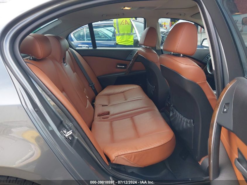 2006 BMW 530I VIN: WBANE73576CM43077 Lot: 39818597