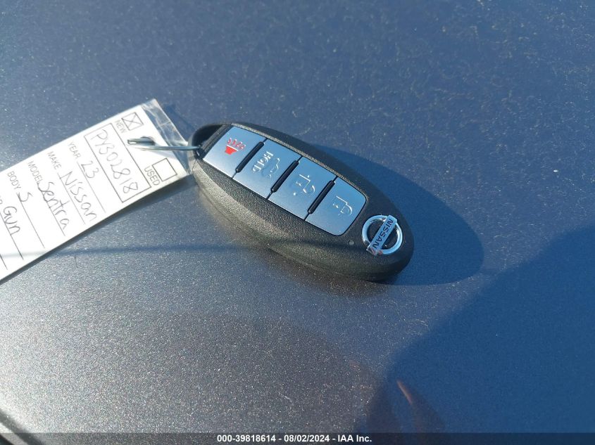 2023 Nissan Sentra S Xtronic Cvt VIN: 3N1AB8BV2PY302818 Lot: 39818614