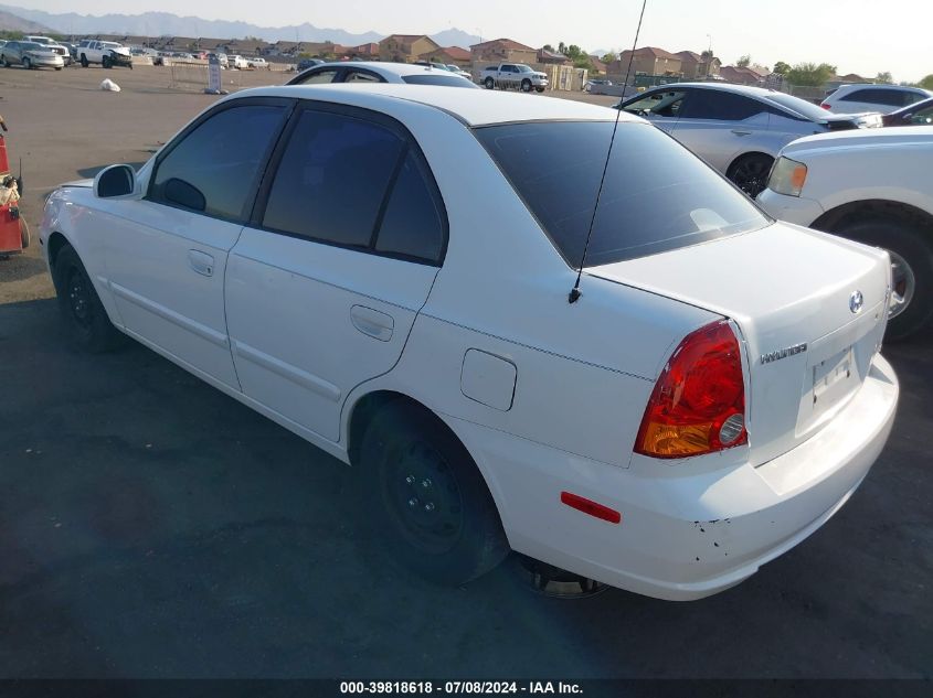 KMHCG45C84U539950 2004 Hyundai Accent Gl