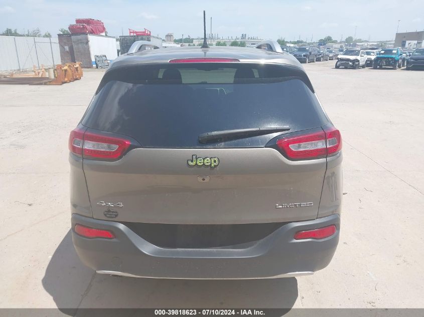 2017 Jeep Cherokee Limited 4X4 VIN: 1C4PJMDB9HW528143 Lot: 39818623