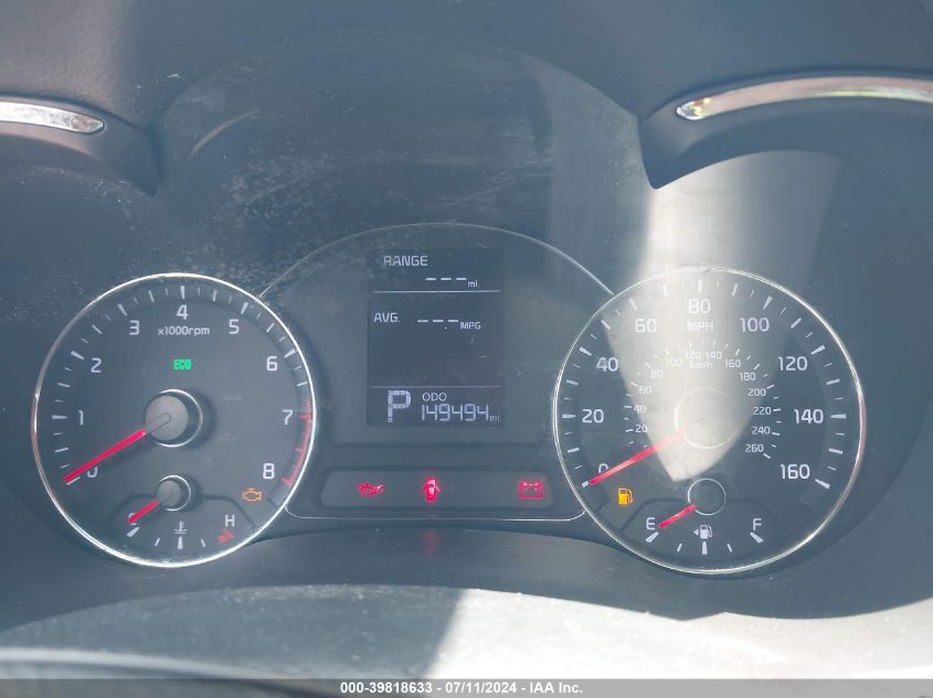 2015 Kia Forte Lx VIN: KNAFX4A65F5343475 Lot: 39818633