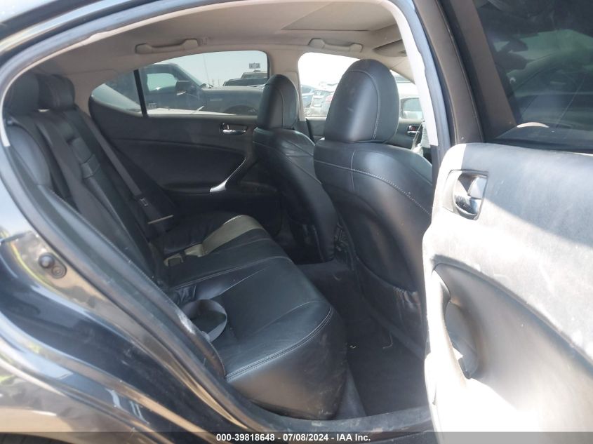 2009 Lexus Is 250 VIN: JTHBK262795105186 Lot: 39818648