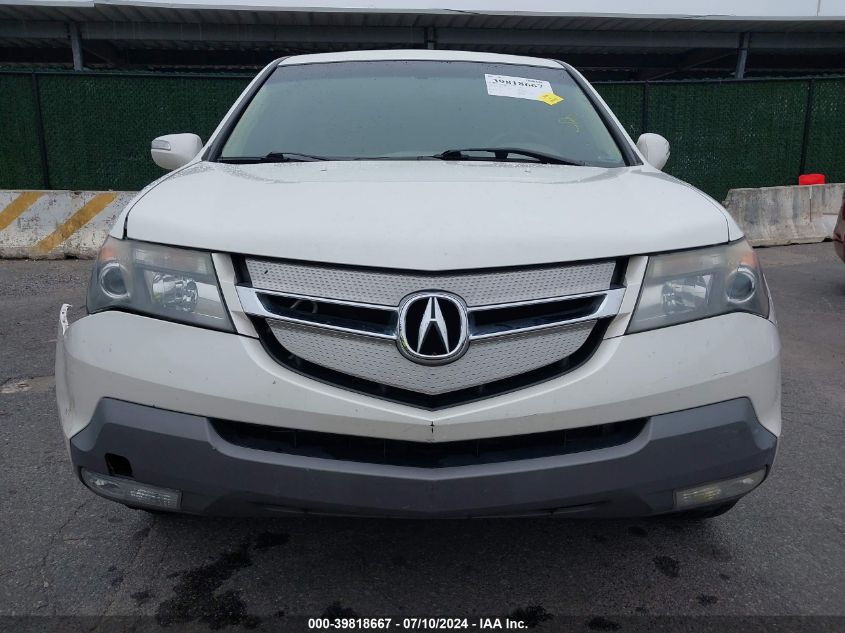 2008 Acura Mdx VIN: 2HNYD28288H516262 Lot: 39818667
