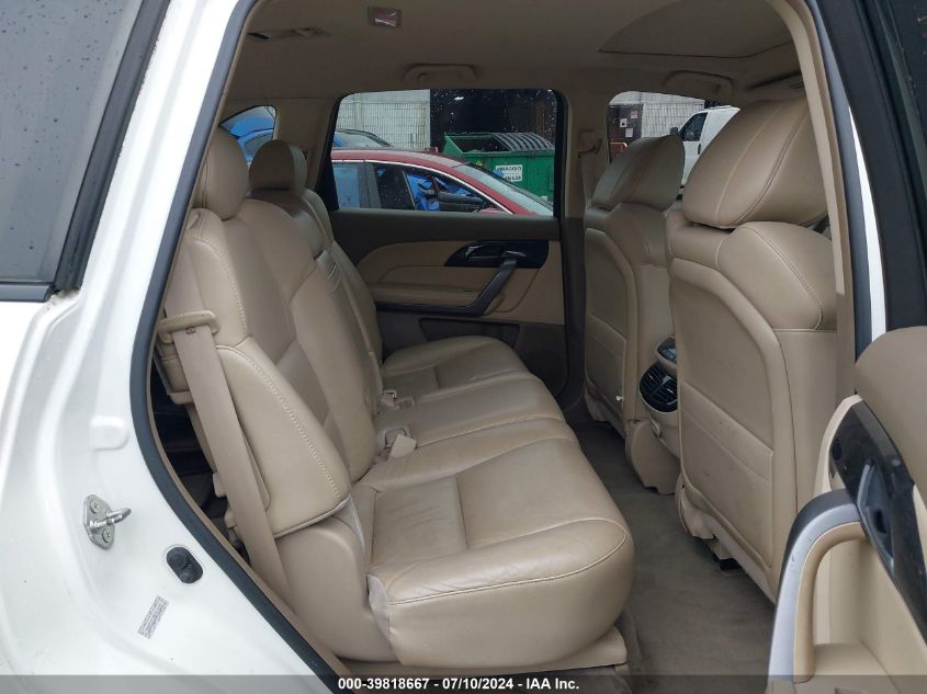 2008 Acura Mdx VIN: 2HNYD28288H516262 Lot: 39818667