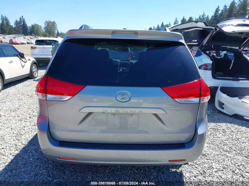 2011 Toyota Sienna Xle VIN: 5TDDK3DC1BS028925 Lot: 39818668