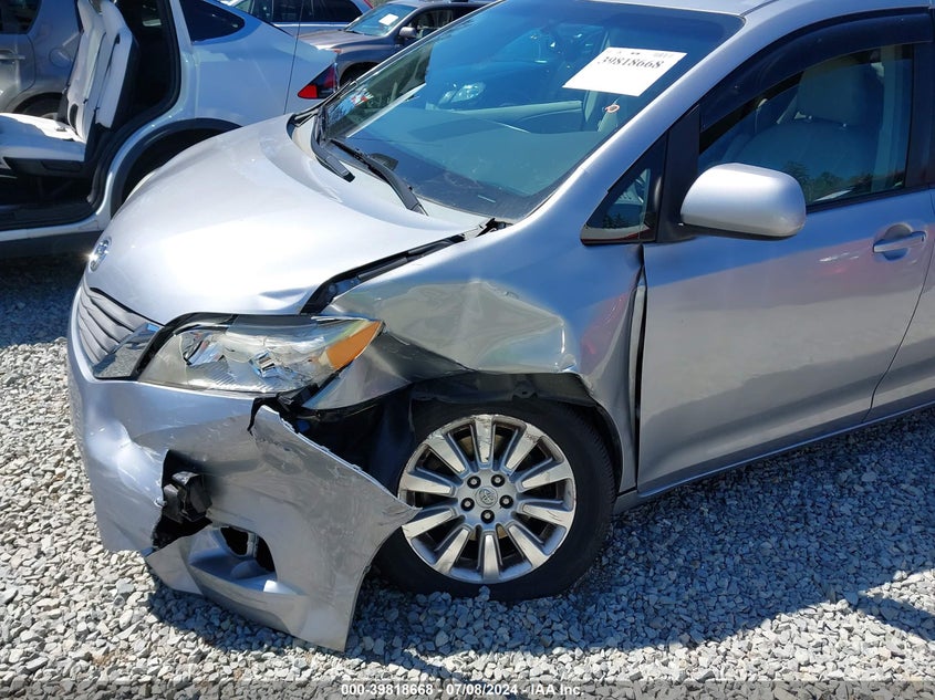 2011 Toyota Sienna Xle VIN: 5TDDK3DC1BS028925 Lot: 39818668