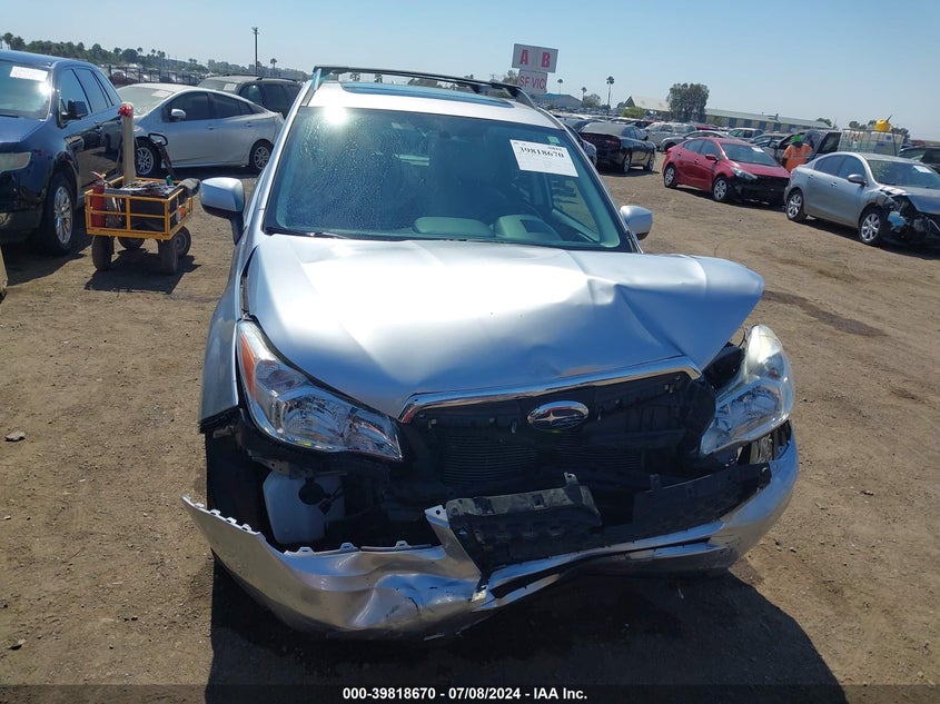 2016 Subaru Forester 2.5I Limited VIN: JF2SJAHC1GH445810 Lot: 39818670