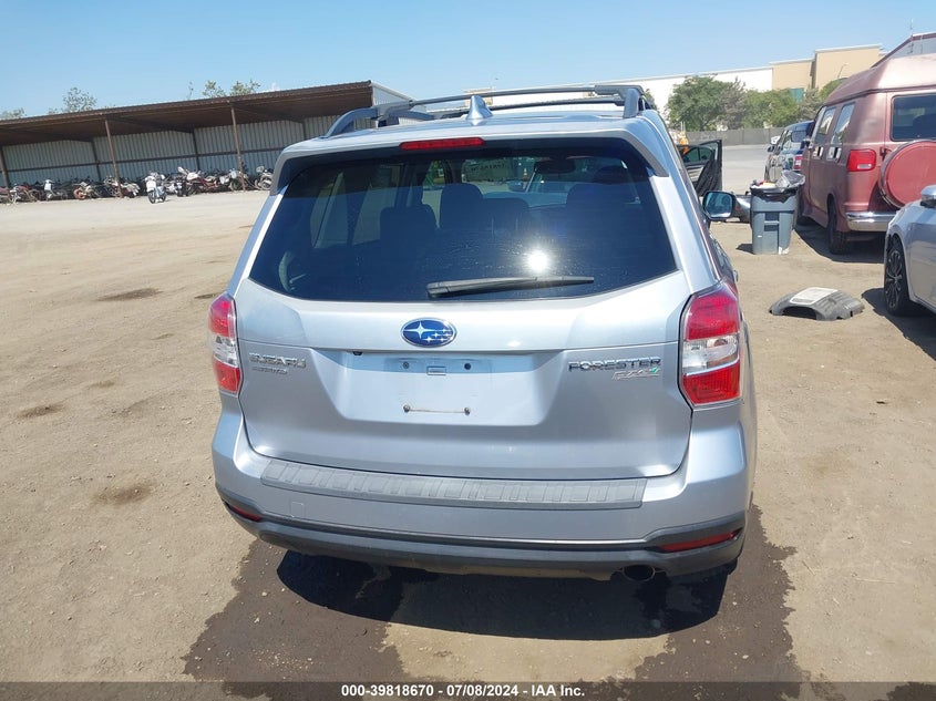 2016 Subaru Forester 2.5I Limited VIN: JF2SJAHC1GH445810 Lot: 39818670