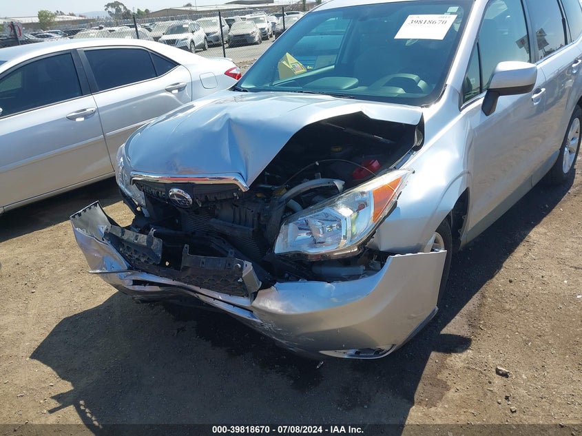 2016 Subaru Forester 2.5I Limited VIN: JF2SJAHC1GH445810 Lot: 39818670