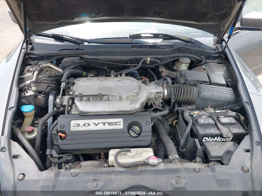 2006 Honda Accord 3.0 Ex VIN: 1HGCM665X6A033700 Lot: 39818673