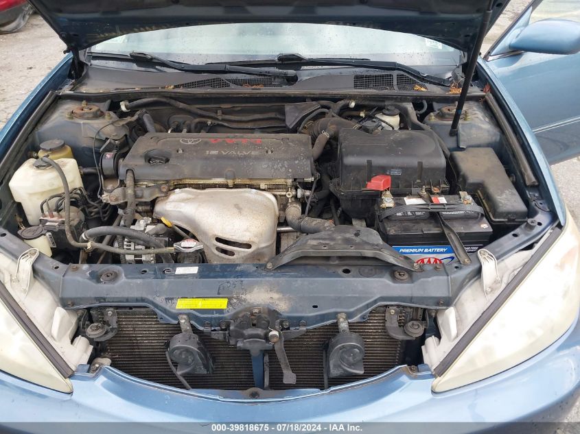 2004 Toyota Camry Le/Xle/Se VIN: 4T1BE30K04U882990 Lot: 39818675