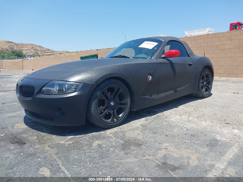 2003 BMW Z4 2.5I VIN: 4USBT33483LS46632 Lot: 39818688