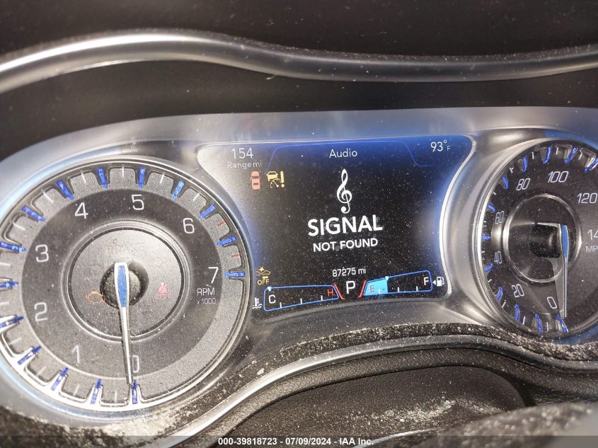 2017 Chrysler 300C VIN: 2C3CCAEG7HH570301 Lot: 39818723