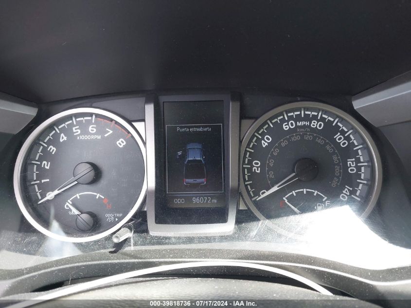 2018 Toyota Tacoma Dbl Cab/Sr5/Trd Sport/Or VIN: 3TMAZ5CN2JM061265 Lot: 39818736