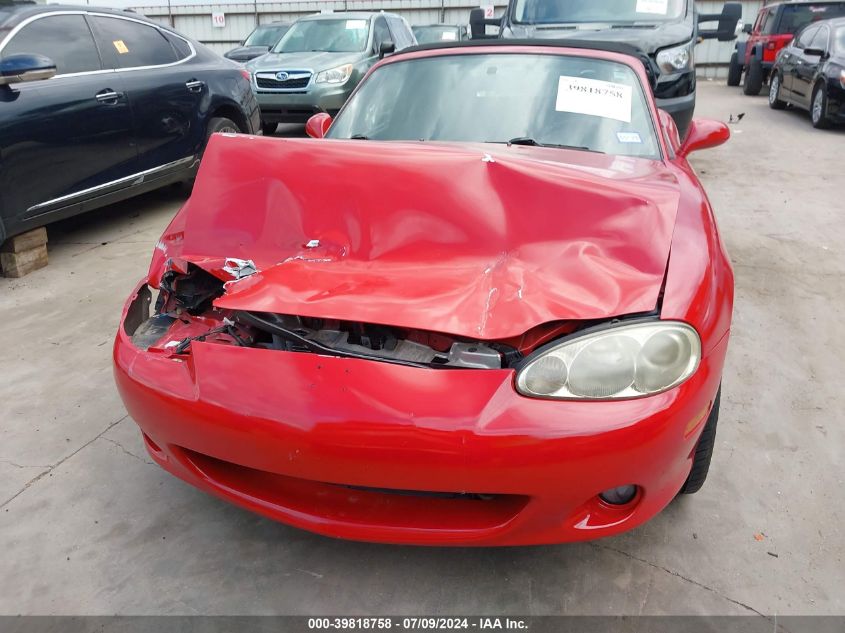 2005 Mazda Mx-5 Miata Cloth VIN: JM1NB353350412814 Lot: 39818758