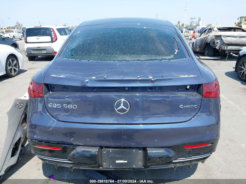 2023 Mercedes-Benz Eqs 580 4Matic VIN: W1KCG4EB0PA035061 Lot: 39818764