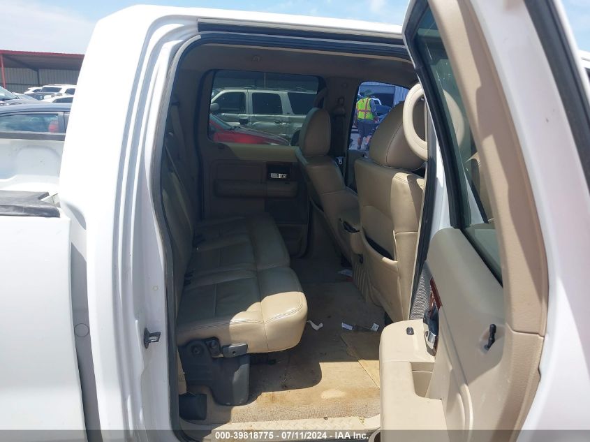 2006 Ford F-150 Lariat/Xlt VIN: 1FTPW12516KA82331 Lot: 39818775