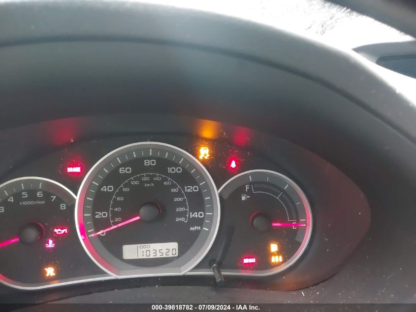 2008 Subaru Impreza 2.5I VIN: JF1GE61638H521819 Lot: 39818782