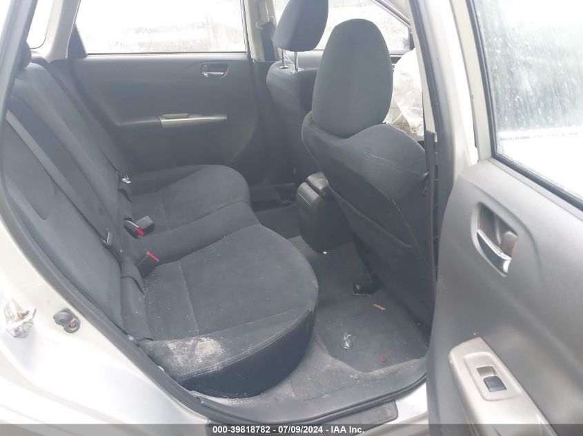 2008 Subaru Impreza 2.5I VIN: JF1GE61638H521819 Lot: 39818782