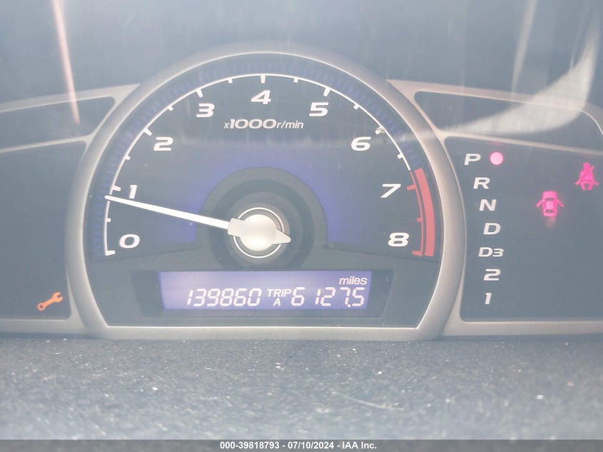 2010 Honda Civic Lx VIN: 19XFA1F51AE043884 Lot: 39818793